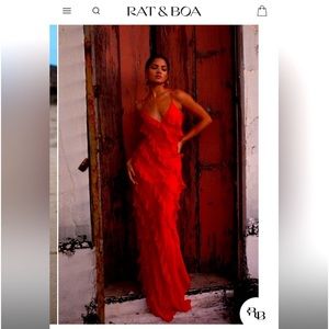 NWT Rat & Boa Cecilia Dress